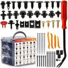 Car Push Retainer Clips Auto Body Clips Automotive U-Clip 880Pcs Auto Trim Clips