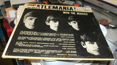 RECORDING FIRST PUBLISHED IN CANADA NOV 1963, BEATLEMANIA WITH THE
