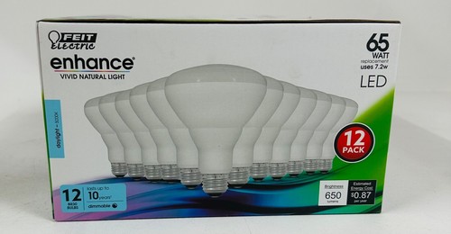 Feit Electric 65-Watt Equivalent BR30 Dimmable CEC Daylight 5000K (12-Pack) - Picture 2 of 4