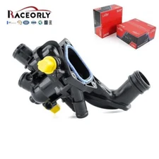 RACEORLY Coolant Thermostat For BMW Mini Cooper 07-13 1.6L N12 N14 N16 N18 Engin