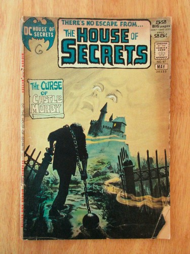 Lot of *2* HOUSE OF SECRETS Giants: #98 ('72) *Kaluta!* (FN+) +Bonus 97 (VG’ish) - Picture 3 of 8