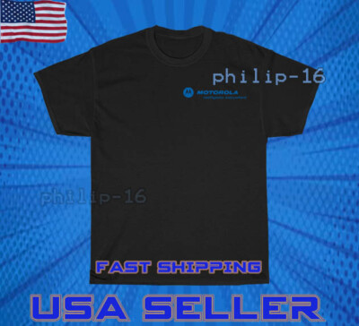 NEW SHIRT PREMIUM MOTOROLA INTELLIGENCE EVE LOGO UNISEX T-SHIRT FUNNY SIZE S-5XL
