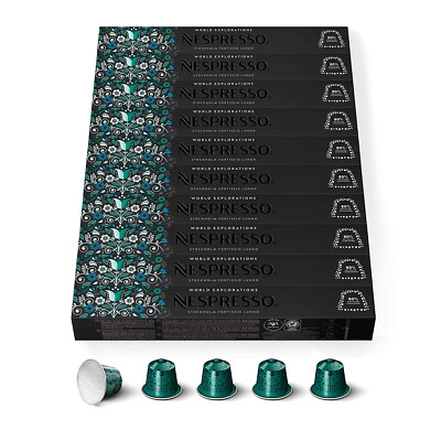 NESPRESSO ORIGINAL Stockholm Lungo, Dunkle Röstung - 100 Kaffeekapseln