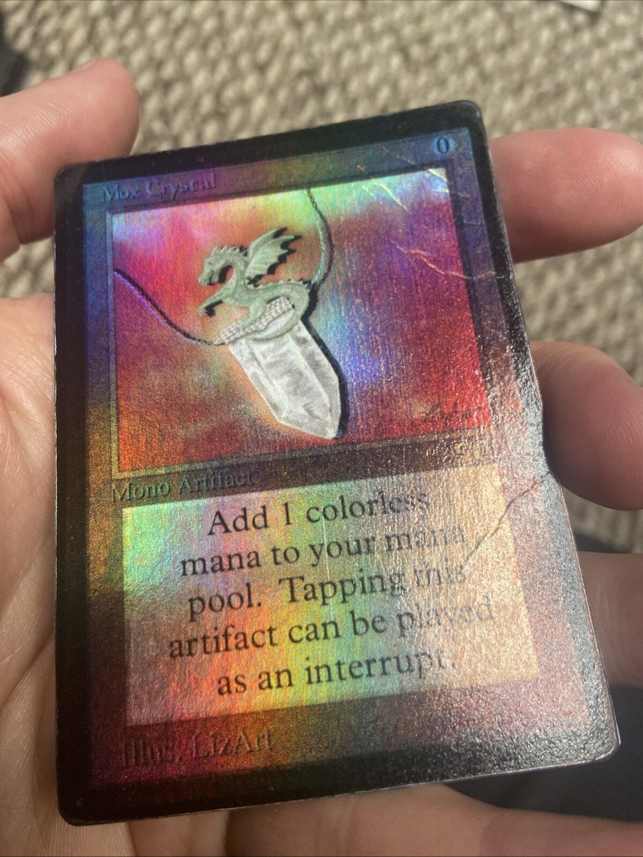 Foil Mox Crystal MTG 5-Color Worlds Promo | eBay