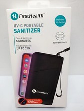 FirstHealth UV-C Portable Sanitizer Phone Pouch Fits Smartphones up to 7"