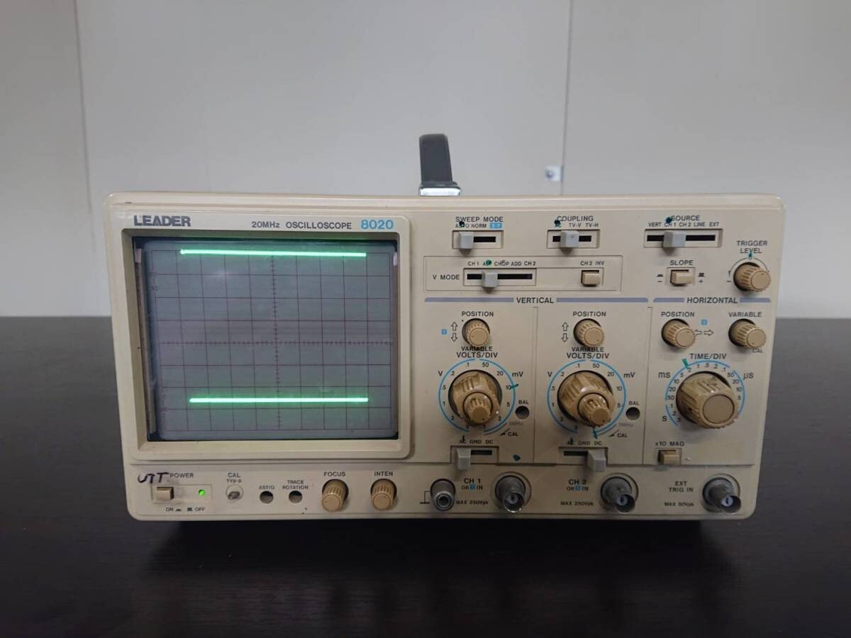 LEADER 20Mz OSCILLOSCOPE 8020 #95