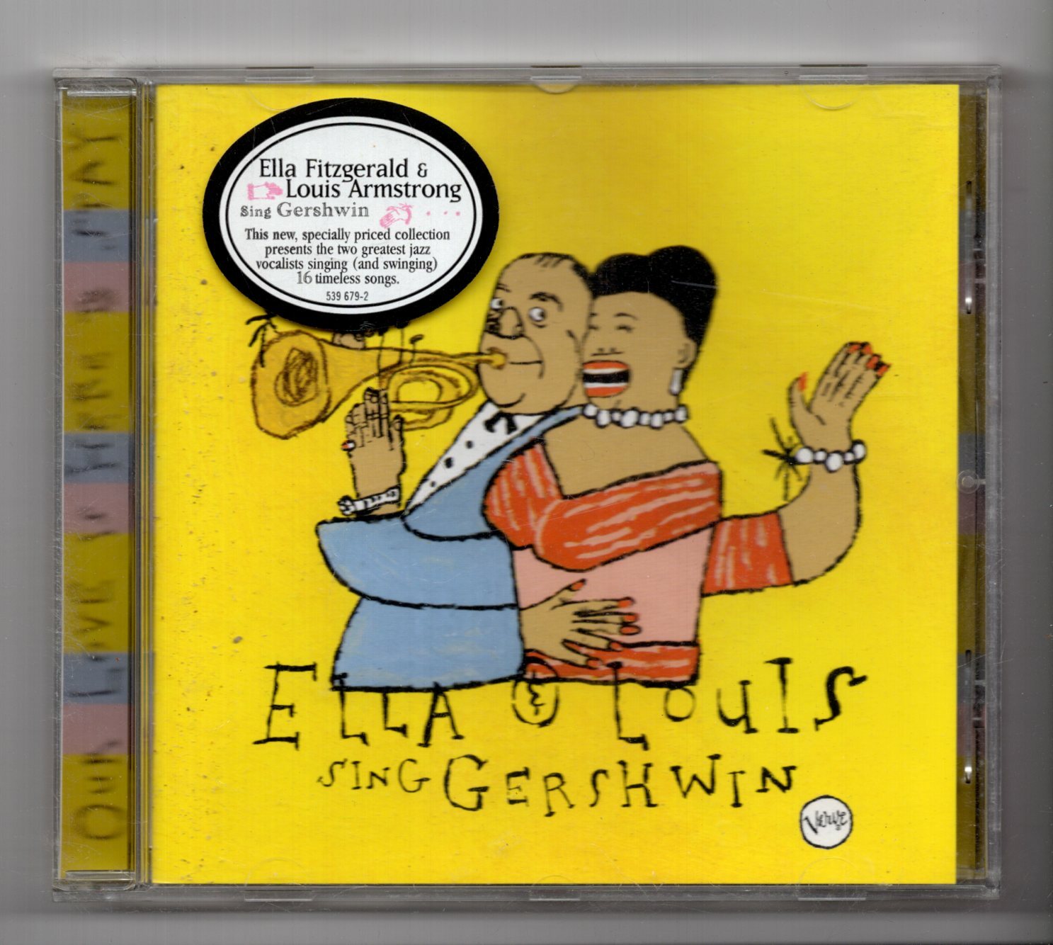 (KI751) Ella Fitzgerald & Louis Armstrong, Sing Gershwin - 1998 CD