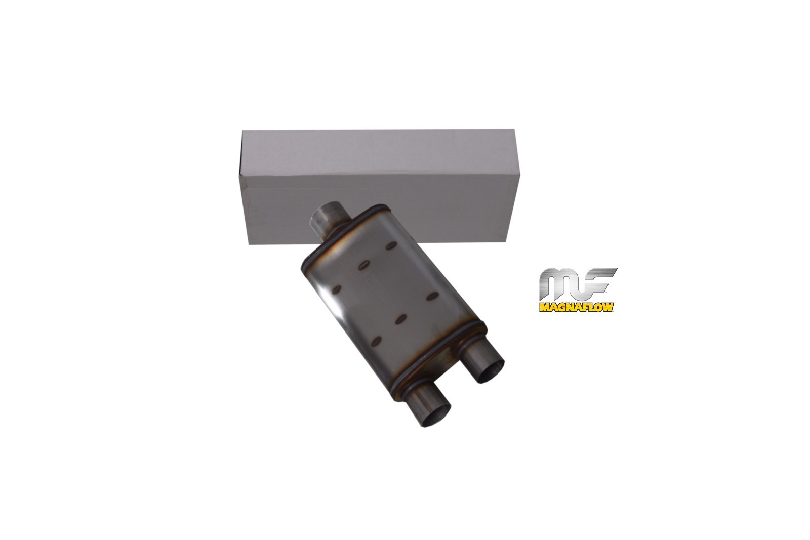 Chevy GMC 1500 99-06 2.5" Dual Truck Exhaust Kits Magnaflow XL Clamp Tips Corner