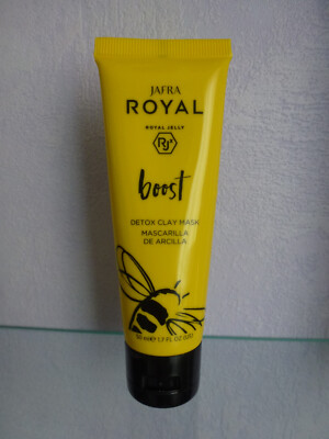 JAFRA ROYAL BOOST Detox Clay Mask Tonerde-Maske Mischhaut ölige Haut 50 ml NEU