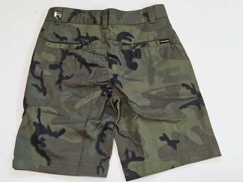 Volcom Boy's26 (12) Camo V Monty Stretch Shorts Cotton Short Short Pants - Picture 3 of 3