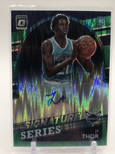 2021-22 Donruss Optic JT Thor Signature Series Fanatics Green Shock RC Auto