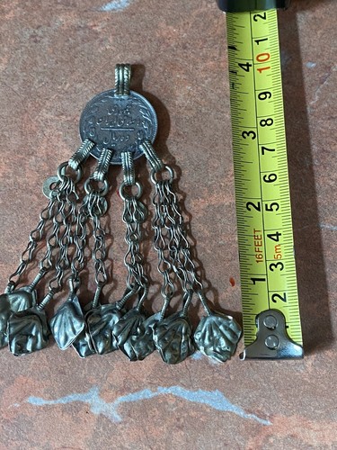 Vintage Ethnic Tribal Necklace- Mixed Metal - Asian VGC - Picture 9 of 9