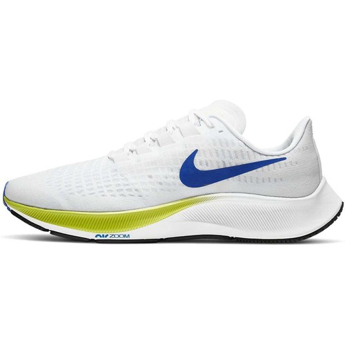 SCARPE UOMO CORSA NIKE BIANCO E BLU E NERO BQ9646 102 AIR ZOOM PEGASUS 37 |  eBay