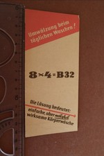 tolle alte Werbung 8x4 Seifen - 30-50er Jahre ???