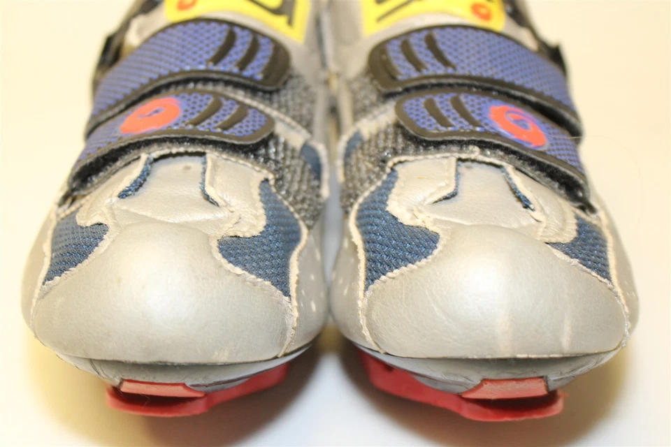 Женские кожаные туфли SiDI размер 9 41 сделано в Италии для шоссейного велоспорта с 3 болтами и храповым ремешком - Изображение 4 из 4