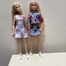 2 Barbie Doll Lot Fashion Extra #12 Barbie Pa...