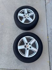 Porsche Cayenne 18 2011-2014 Set Of 2 Wheels Rims Tires Porsche Cayenne 18 2011-2014 Set Of 2 Wheels Rims Tires