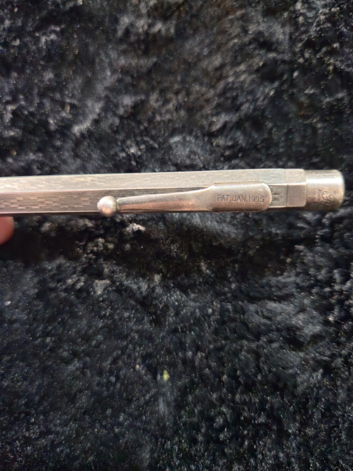 Antique Sterling Mabie Todd & Co. NY Silver Fyne Poynt Mechanical Pencil