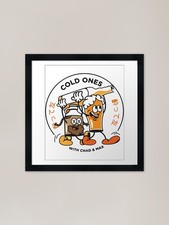 cold ones Framed Art Print Framed Wall Art Poster Canvas Print Picture