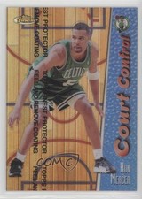 1998 Topps Finest Court Control Refractor Missing Serial Number Ron Mercer tt7