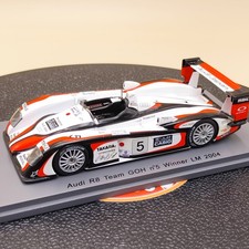 SPARK 1/43 Audi R8 Team GOH #5 Winner LM 2004 Ara Capello Kristensen S0674