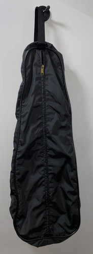 BLACK NYLON FAKE HORSE TAIL BAG 28'' LONG