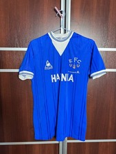 EVERTON FC 1983/1985 HOME FOOTBALL SOCCER SHIRT JERSEY LE COQ SPORTIF HAFNIA M