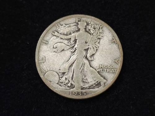 1935 Walking Liberty Silver Half Dollar Very Fine 190310