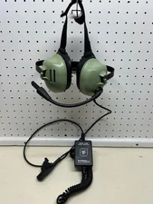 David Clark under helmet headset with radio adapter