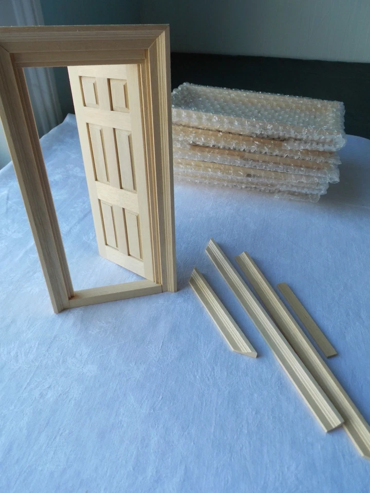 Job Lot - Unused Dolls House Emporium - DOORS - WINDOWS & CHIMNEY POTS - Image 3 of 4