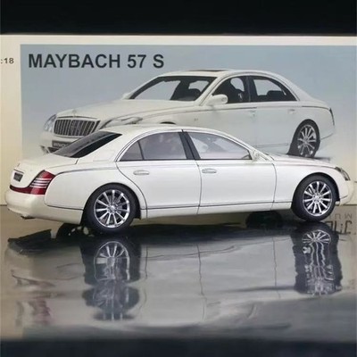 SUPER RARE* 1/18 Autoart 2005 Maybach 57 S White | eBay