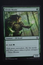 Magic The Gathering MTG ELVISH MYSTIC Duel Decks: Elves vs. Inventors LP Played