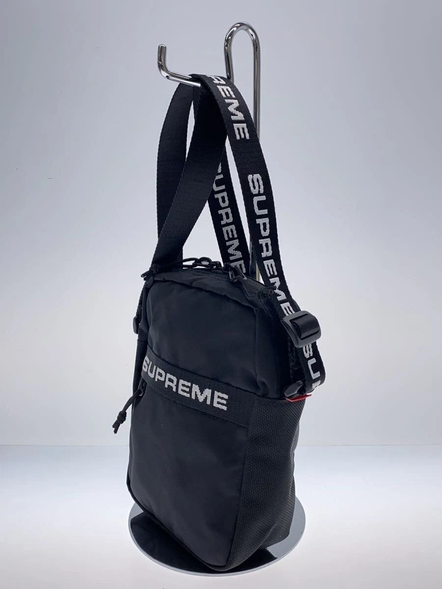 Supreme 22Aw/sac à bandoulière/sac à bandoulière/nylon/noir