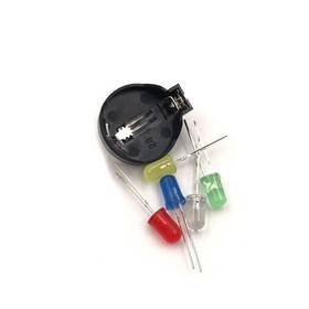 Power LED Kit Fuse Capacitor Battery Holder Kit For GAMECUBE NGC SEGA Dreamcast