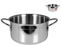 Casserole Home Aus Edelstahl Ecopoint 2 Griffe Cm 26