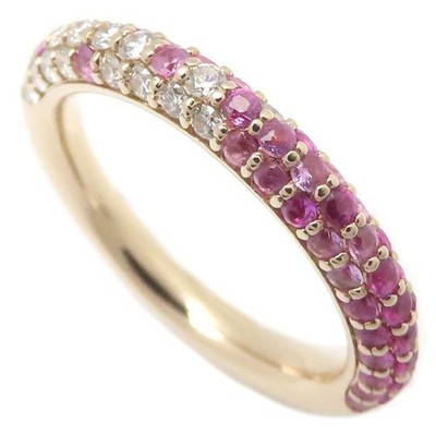 Ponte Vecchio Eterno 18K Rotgold Ring PinkSaphir 0,59ct Diamant #10/295270