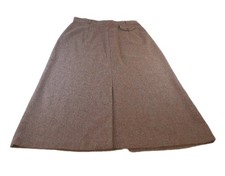 Vintage Wool Polyester Acrylic Pencil Skirt Made In USA Waist 29" Length 28"...