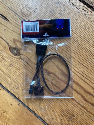 Phobya Adapter 4Pin Molex (12V) auf 4Pin PWM 30cm Adaptor