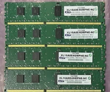 4x ATP XL16A8E4GMPNE-NC 4GB DDR3-1600 PC3L-12800 ECC Unbuffered RAM | 16GB