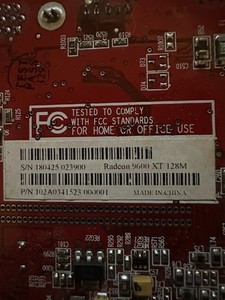 ATI Radeon 9600 XT 128m VGA DVI AGP Video Card