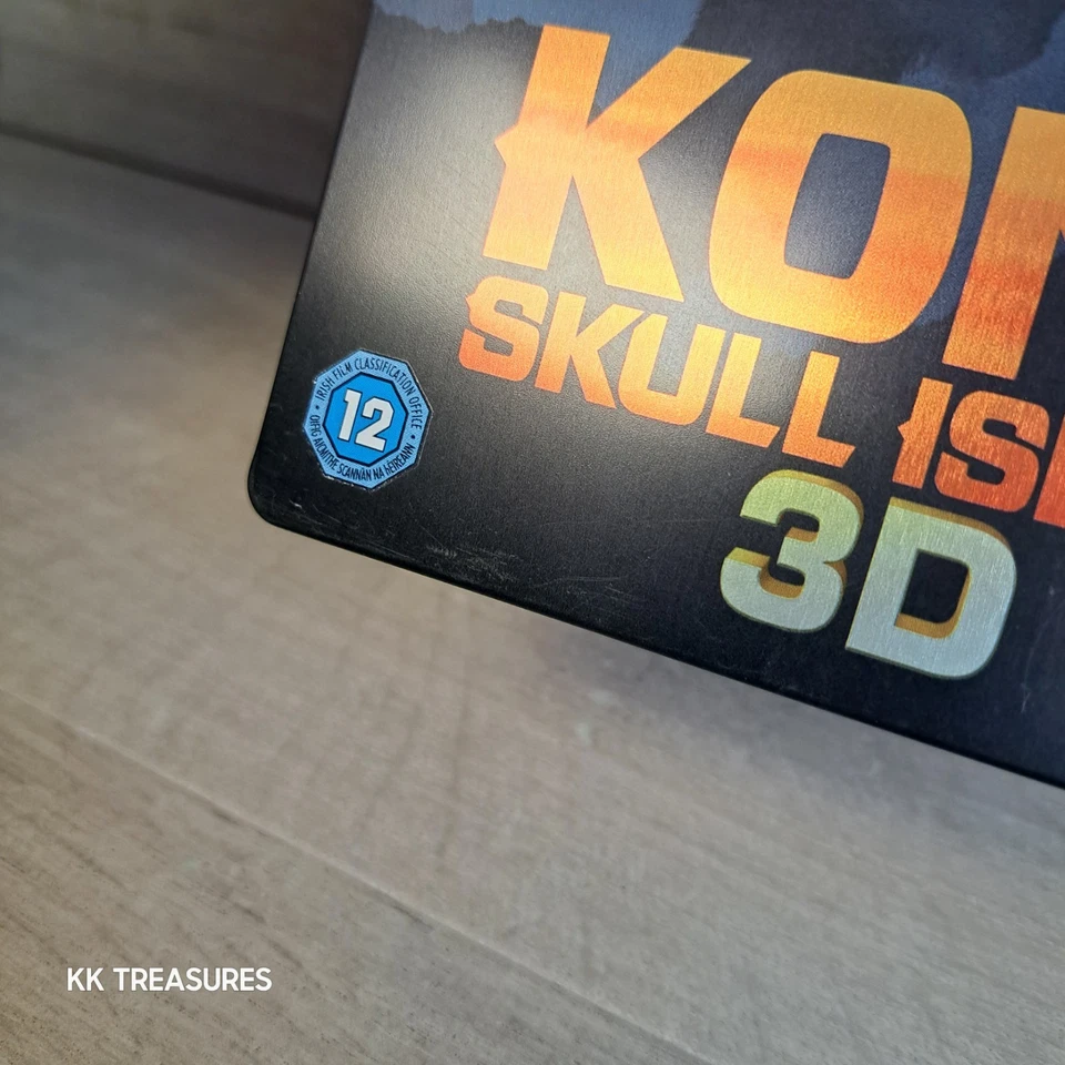 Kong Skull Island 3D Blu-Ray Steelbook Edition 2 Disc - 3D & Standard - Image 4 of 4