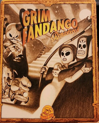 Double Fine Productions Grim Fandango Remastered PS4 Sealed w/Slipcover