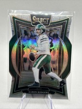 2024 Panini Select  - Aaron Rodgers Concourse #40 Silver Prizm Die-Cut