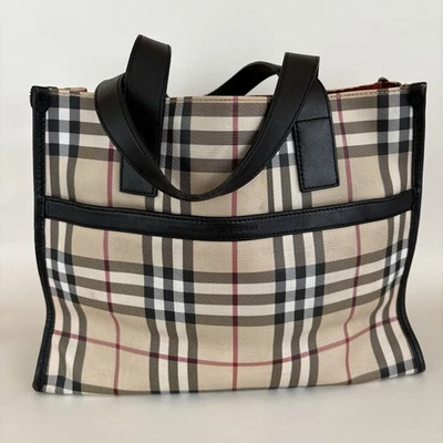 Burberry Nova Check Tote for sale - eBay