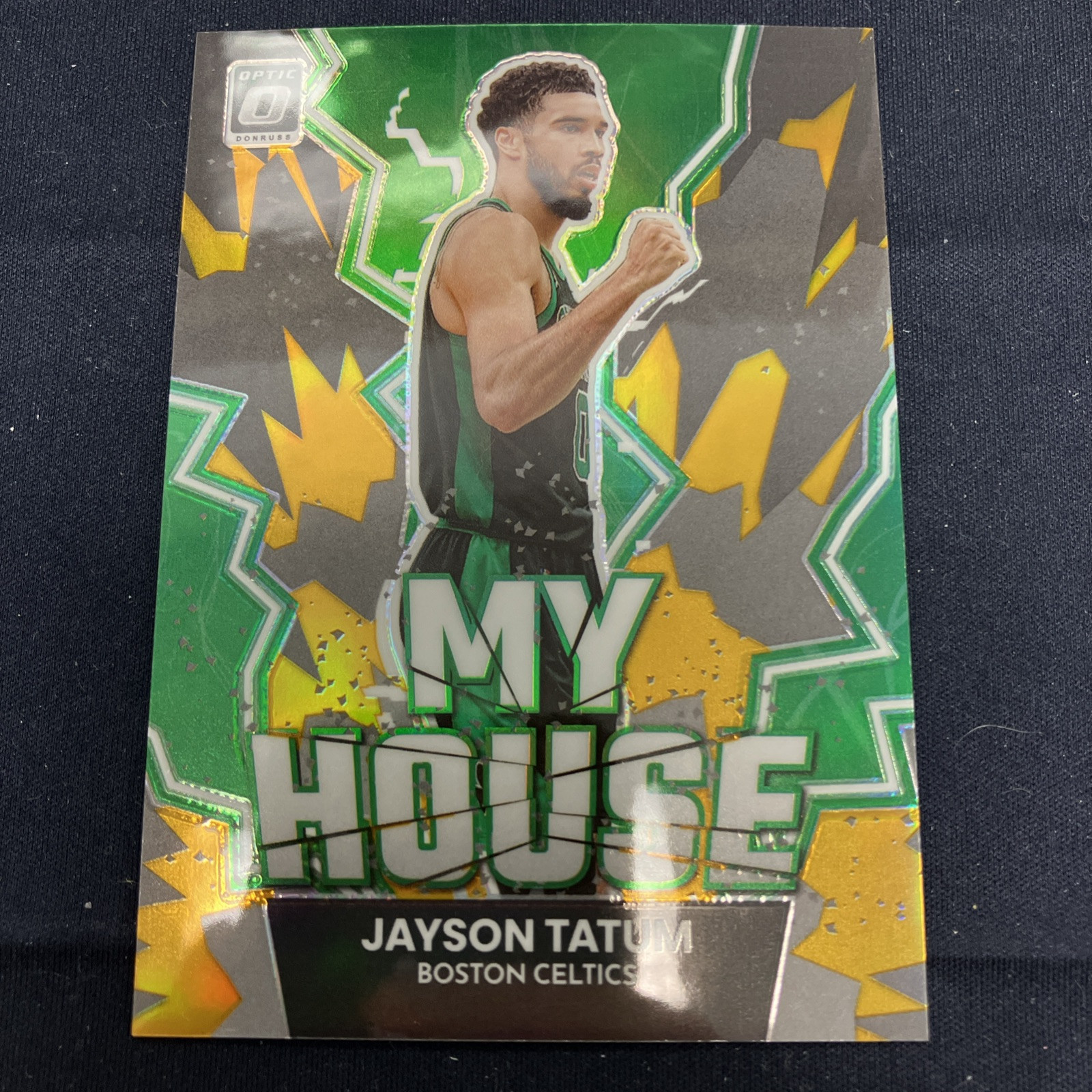 Jayson Tatum 2022-23 Optic My House Gold Prizm /10 Celtics 25337