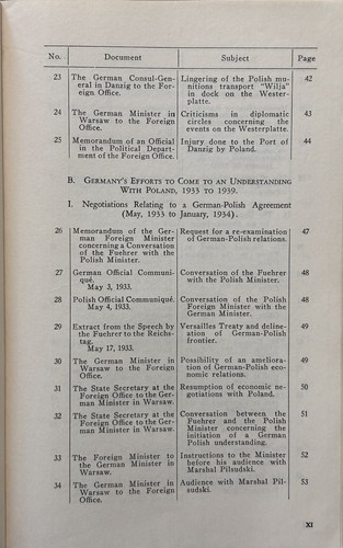 Documents on the Events Preceding the Outbreak of the War 1940 from Nazi Germany - Foto 6 di 17