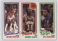 1980-81 Topps Kevin Porter Johnny Davis Otis Birdsong #125-114-250 0bt4