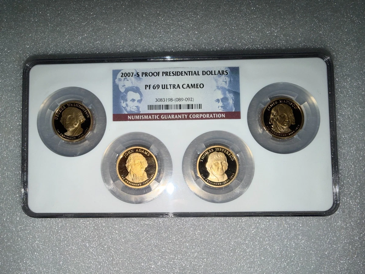 Grade PR 69 NGC Presidential Dollar Coins (2007-Now) for sale | eBay