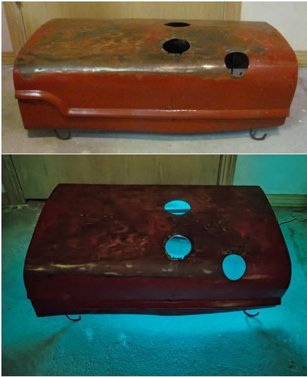 Farmall C/Super C Vintage Tractor Hood (Rat Rod) Patina Paint