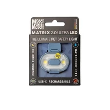 Max & Molly Matrix 2.0 Ultra Led Pet Safety Light (Ocean)